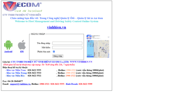 tracomeco.quanlyoto.vn