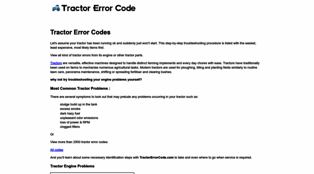 tractorerrorcode.com