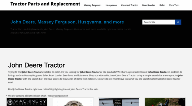tractorpartsandreplacements.org