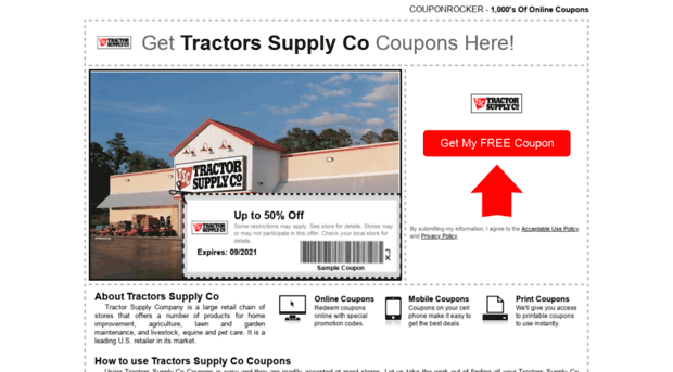 tractorsupplyco.couponrocker.com