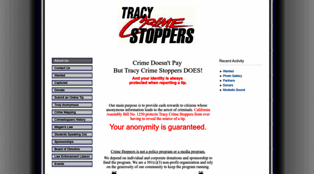 tracycrimestoppers.com