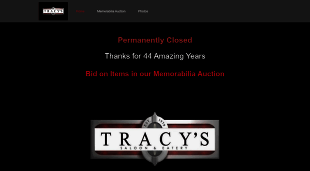 tracyssaloon.com