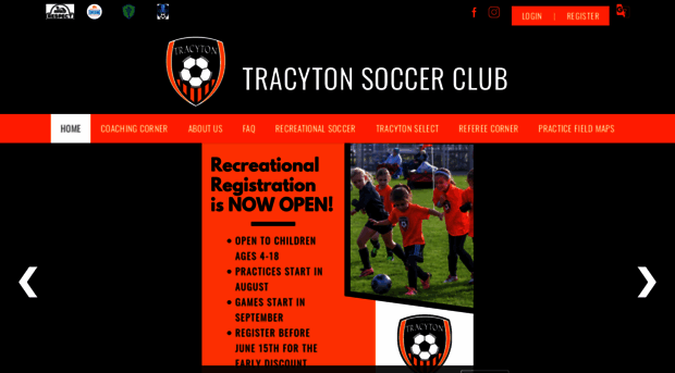 tracytonsoccer.com