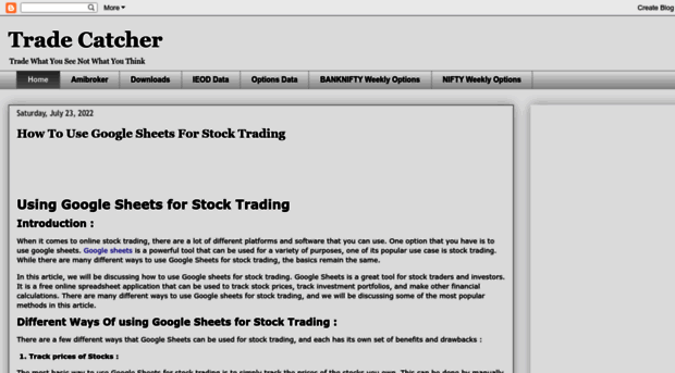 tradecatcher.blogspot.in