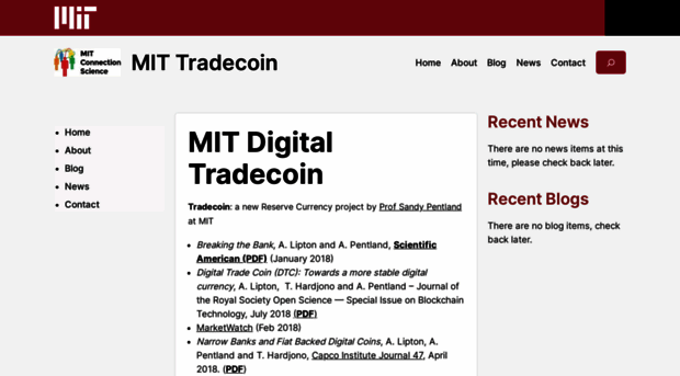 tradecoin.mit.edu