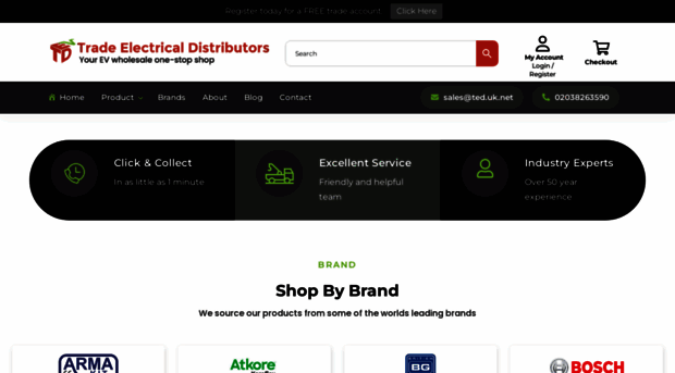 tradeelectricaldistributors.com