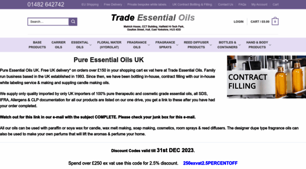 tradeessentialoils.co.uk