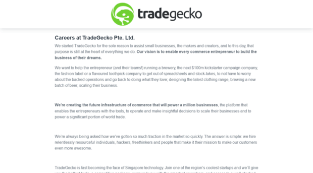 tradegecko.workable.com