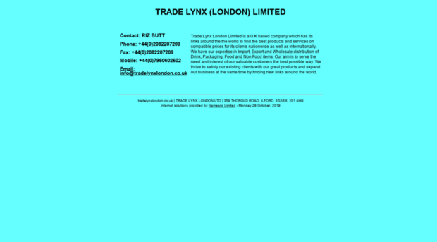 tradelynxlondon.co.uk