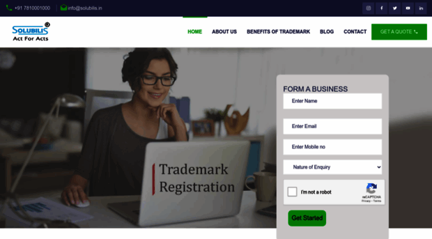 trademarkregistrationcochin.in