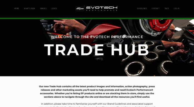 tradeportal.evotech-performance.com