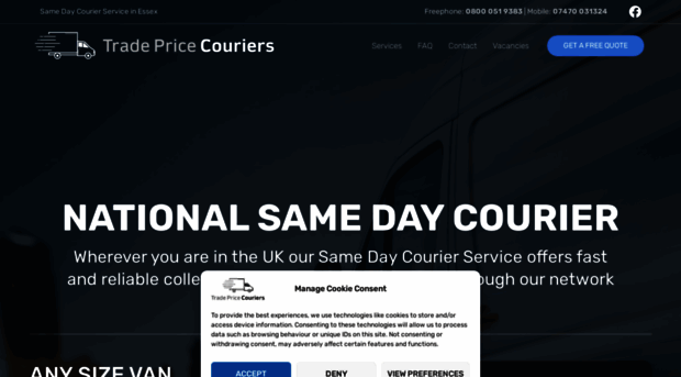 tradepricecouriers.co.uk