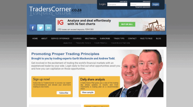 traderscorner.co.za