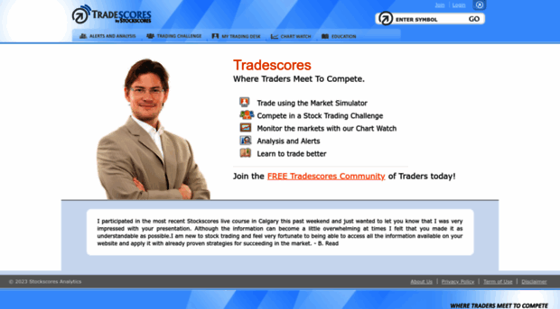 tradescores.com