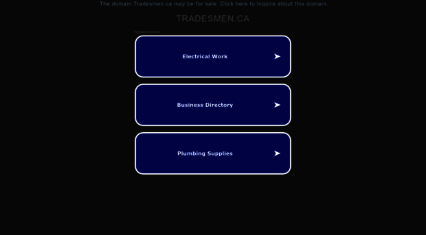 tradesmen.ca