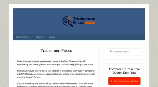 tradesmenprices.co.uk