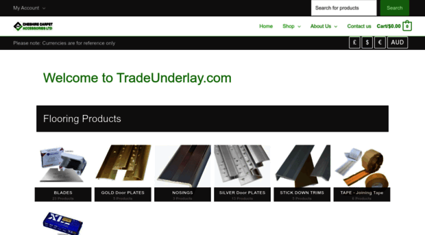 tradeunderlay.com