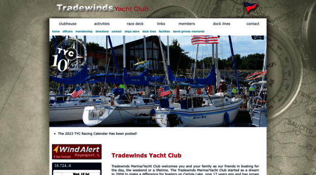 tradewindsyachtclub.com