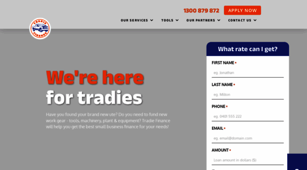 tradiefinance.com.au