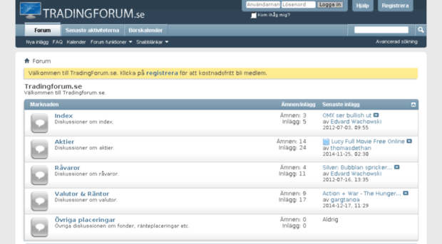 tradingforum.se