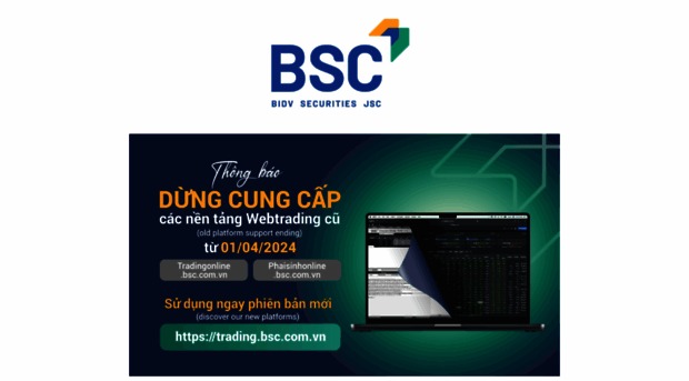 bsc trader web