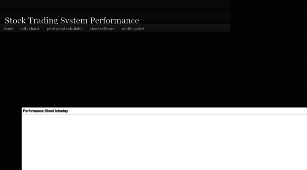 tradingsystemperformance.blogspot.com