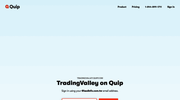 tradingvalley.quip.com