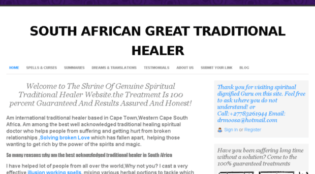 traditionalhealer.webs.com