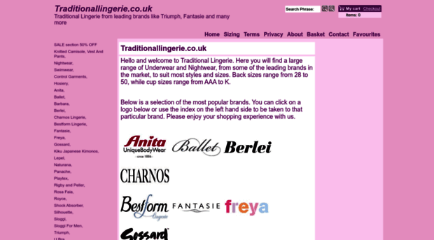 traditionallingerie.co.uk