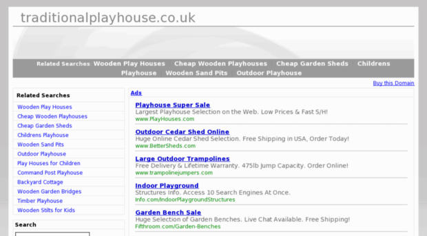 traditionalplayhouse.co.uk