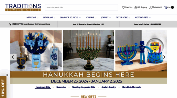 traditionsjewishgifts.com