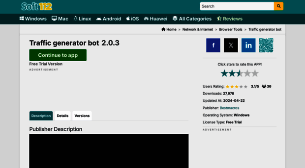 traffic-generator-bot.soft112.com
