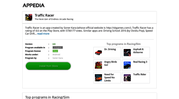 traffic-racer.appedia.net