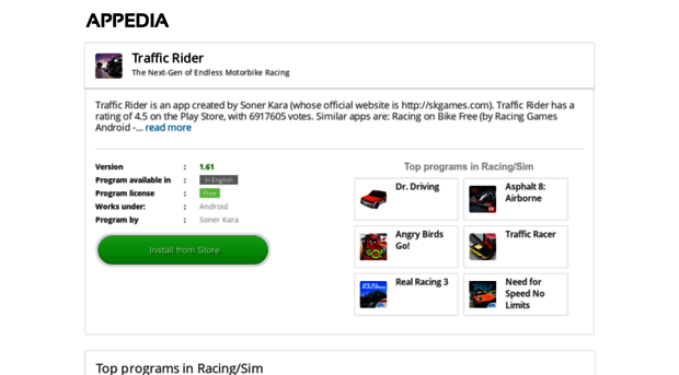 traffic-rider.appedia.net