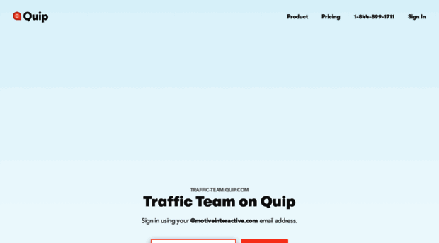 traffic-team.quip.com