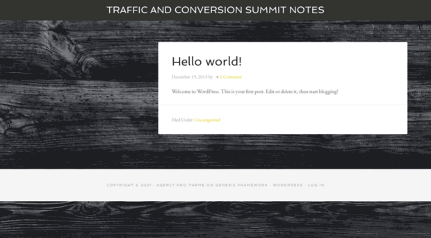 trafficandconversionnotes.com