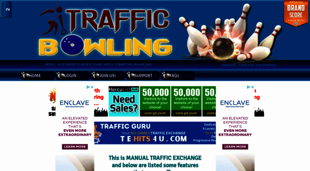 trafficbowling.com