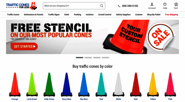 trafficconesforless.com