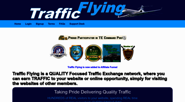 trafficflying.com