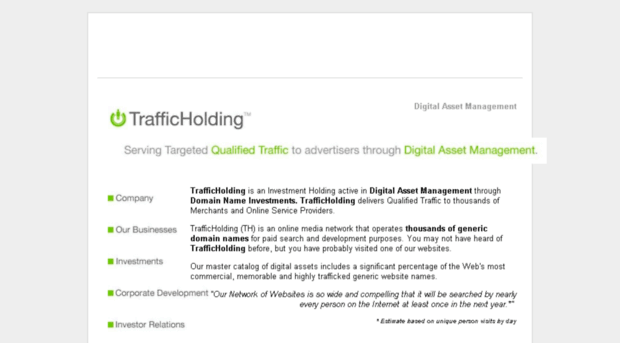 trafficholding.com