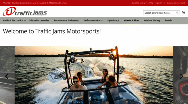 trafficjamsmotorsports.com