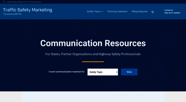 trafficsafetymarketing.gov