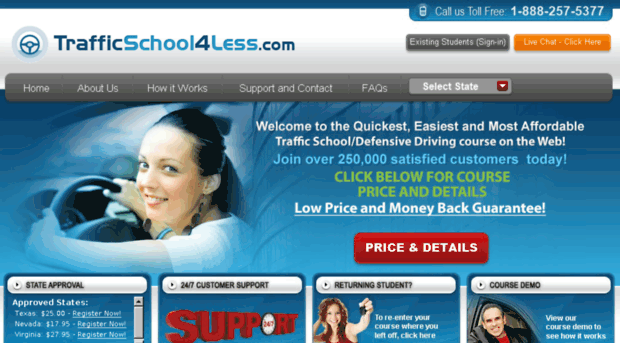 trafficschool4less.com