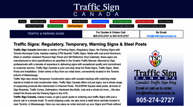 trafficsigncanada.ca