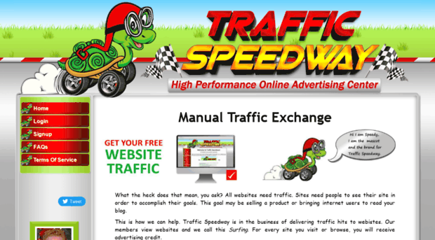 trafficspeedway.com