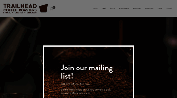 trailheadcoffeeroasters.com