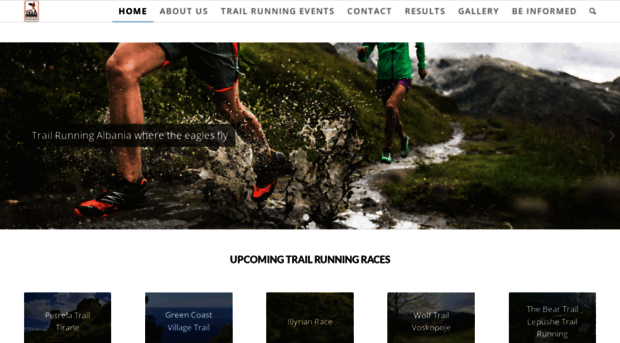 trailrunningalbania.com