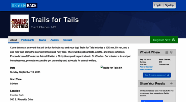 trailsfortails.itsyourrace.com