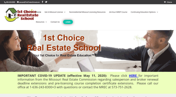 training.1stchoicerealestateschool.com