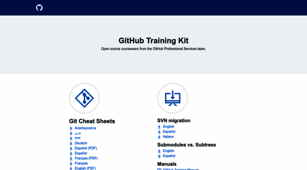 training.github.com